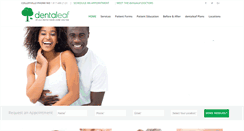 Desktop Screenshot of dentaleaf.com